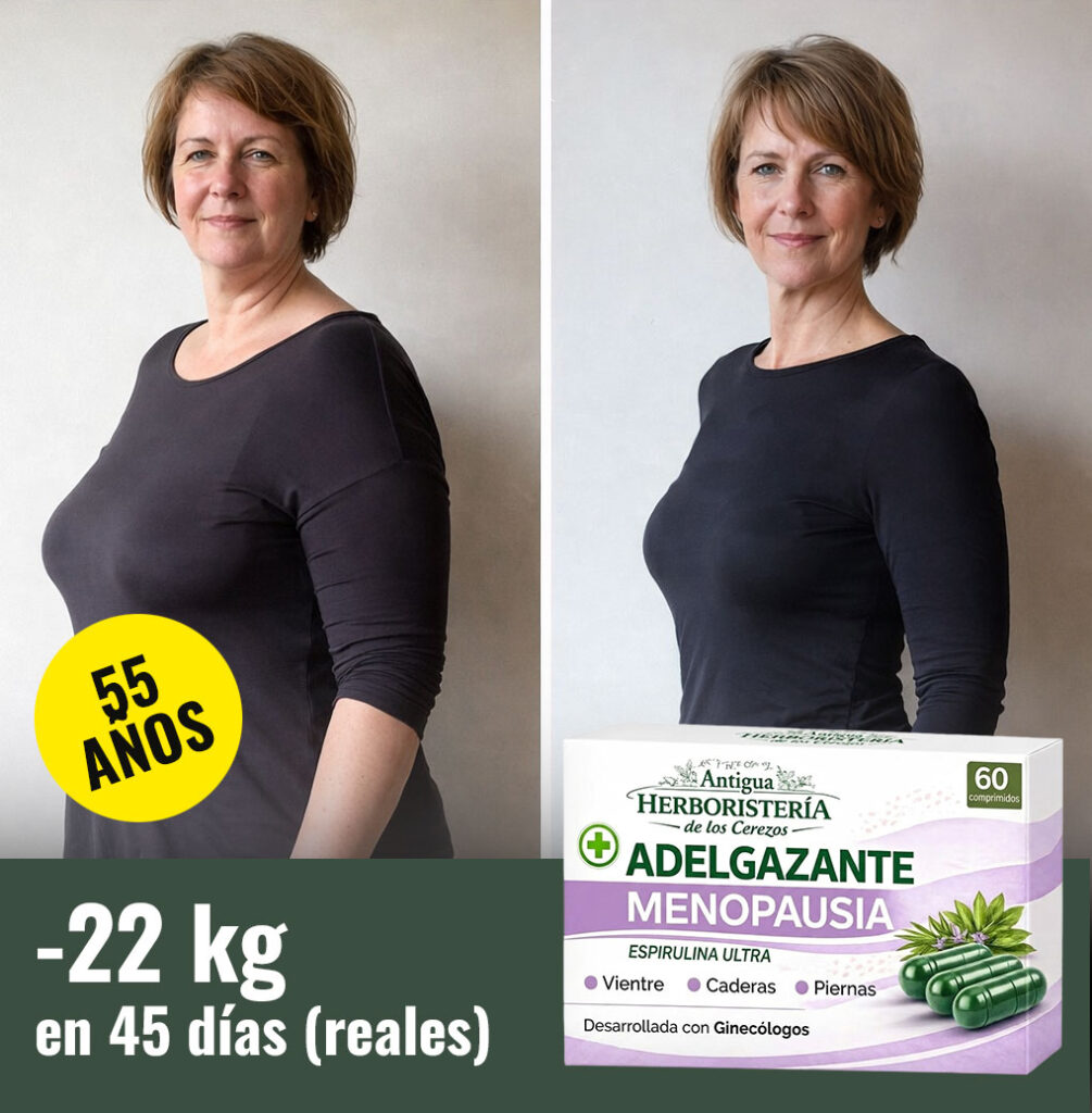 Donna felice mostra perdita di peso di 22 kg in 45 giorni.